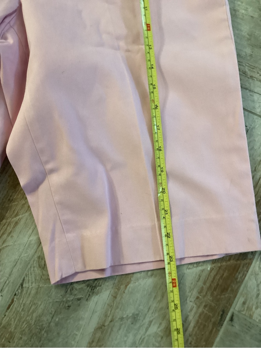 Lauren Ralph Lauren Light Pink Tailored Bermuda Shorts sz 8 - Picture 6 of 8